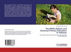 The MDGs Debate and Universal Primary Education in Pakistan