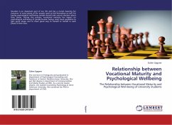 Relationship between Vocational Maturity and Psychological Wellbeing - Uygarer, Gülen