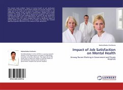 Impact of Job Satisfaction on Mental Health - Pratihasta, Maheshbabu