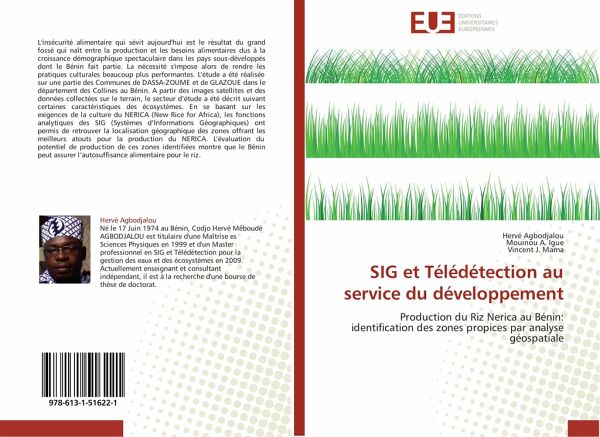 SIG et Télédétection au service du développement SIG et Télédétection au service du développement