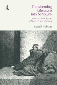 Cover Transforming Literature Into Scripture