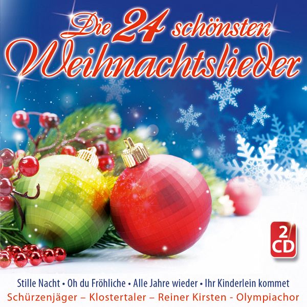 Die 24 Schönsten Weihnachtslieder auf Audio CD - Portofrei bei bücher.de