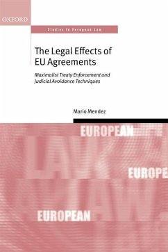 The Legal Effects of EU Agreements - Mendez, Mario