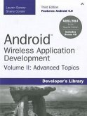 Android Wireless Application Development: Android Essentials