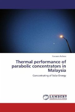 Thermal performance of parabolic concentrators in Malaysia