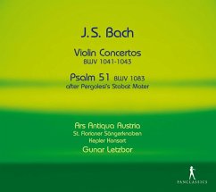 Violinkonzerte Bwv 1041-1043,1049/Psalm 51/+ - Letzbor,Gunar/Ars Antiqua Austria