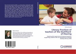 Literacy Practices of teachers of the Deaf/Hard-of-Hearing
