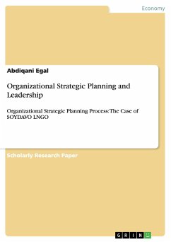 Organizational Strategic Planning and Leadership - Egal, Abdiqani