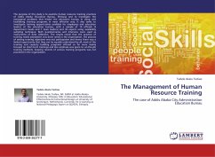 The Management of Human Resource Training - Tesfaw, Tadele Akalu
