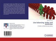 Line balancing: today and tomorrow - Dwivedi, Abhishek