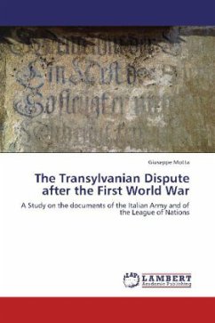 The Transylvanian Dispute after the First World War