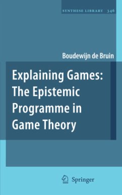 Explaining Games - de Bruin, Boudewijn