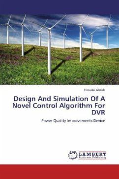 Design And Simulation Of A Novel Control Algorithm For DVR