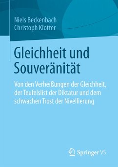 Gleichheit und Souveränität - Beckenbach, Niels;Klotter, Christoph