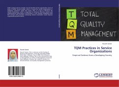 TQM Practices in Service Organizations