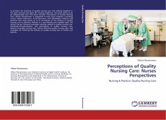 Perceptions of Quality Nursing Care: Nurses Perspectives - Banamwana, Gilbert