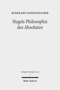 Cover Hegels Philosophie des Absoluten