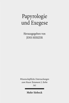 Cover Papyrologie und Exegese