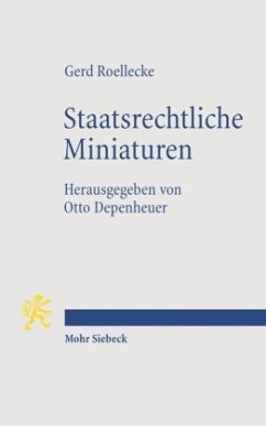 Cover Staatsrechtliche Miniaturen