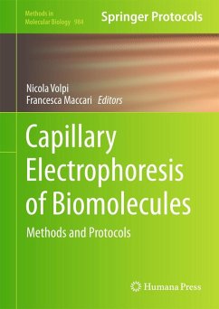 Cover Capillary Electrophoresis of Biomolecules