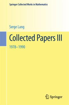 Collected Papers III - Lang, Serge