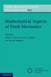 Mathematical Aspects of Fluid Mechanics - Bild 1