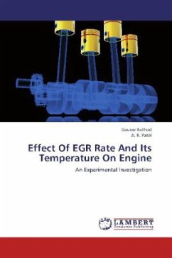 Effect Of EGR Rate And Its Temperature On Engine