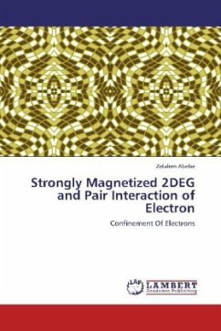 Strongly Magnetized 2DEG and Pair Interaction of Electron