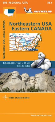 Northeastern USA, Eastern Canada - Michelin Regional Map 583 - Michelin