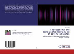 Socioeconomic and demographic determinants of poverty in Pakistan