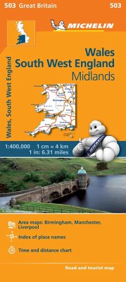 Wales - Michelin Regional Map 503 - Michelin