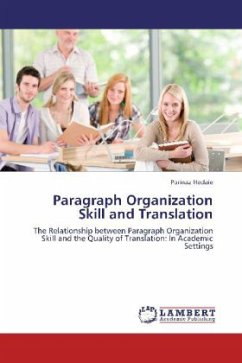 Paragraph Organization Skill and Translation - Hodaie, Parinaz