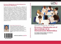 Errores y Obstáculos en el Aprendizaje de la Demostración Matemática - Colmenárez Tovar, Dones Gregorio;Quevedo, Blanca