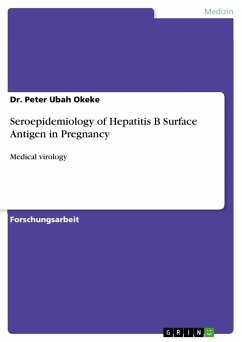 Seroepidemiology of Hepatitis B Surface Antigen in Pregnancy