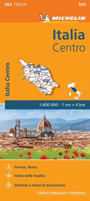 Cover Italy Centre - Michelin Regional Map 563
