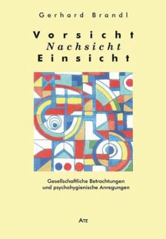 Cover Vorsicht - Nachsicht - Einsicht