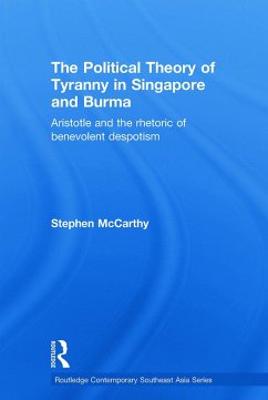 The Political Theory of Tyranny in Singapore and Burma - Mccarthy, Stephen