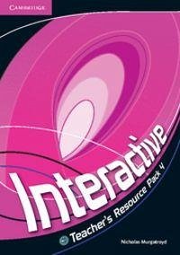 Cover Interactive Level 4 Teacher's Resource Pack