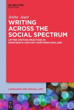 Writing across the Social Spectrum - Auer, Anita