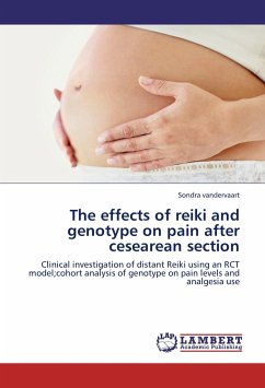 The effects of reiki and genotype on pain after cesearean section - vandervaart, Sondra