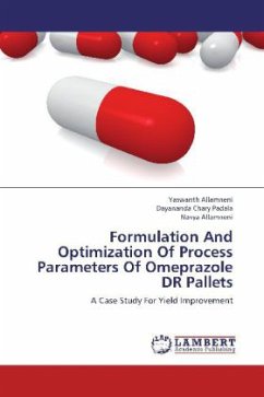 Formulation And Optimization Of Process Parameters Of Omeprazole DR Pallets