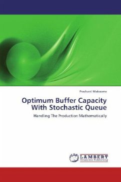 Optimum Buffer Capacity With Stochastic Queue