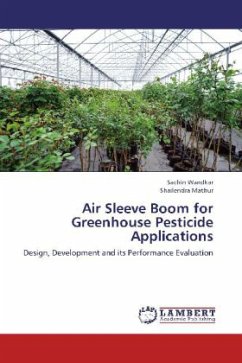 Air Sleeve Boom for Greenhouse Pesticide Applications