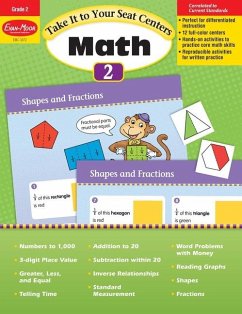 Take It to Your Seat: Math Centers, Grade 2 Teacher Resource - Evan-Moor Educational Publishers