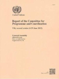 Report of the Committee for Programme and Coordination