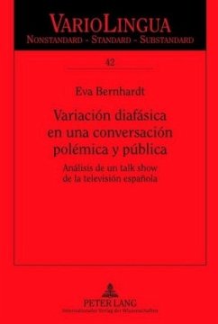 Cover Variación diafásica en una conversación polémica y pública