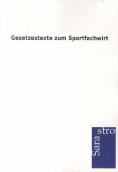 Gesetzestexte zum Sportfachwirt