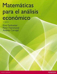 Cover Matemáticas para el análisis económico