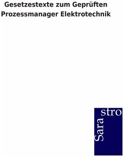 Cover Gesetzestexte zum Geprüften Prozessmanager Elektrotechnik