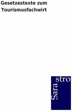 Cover Gesetzestexte zum Tourismusfachwirt